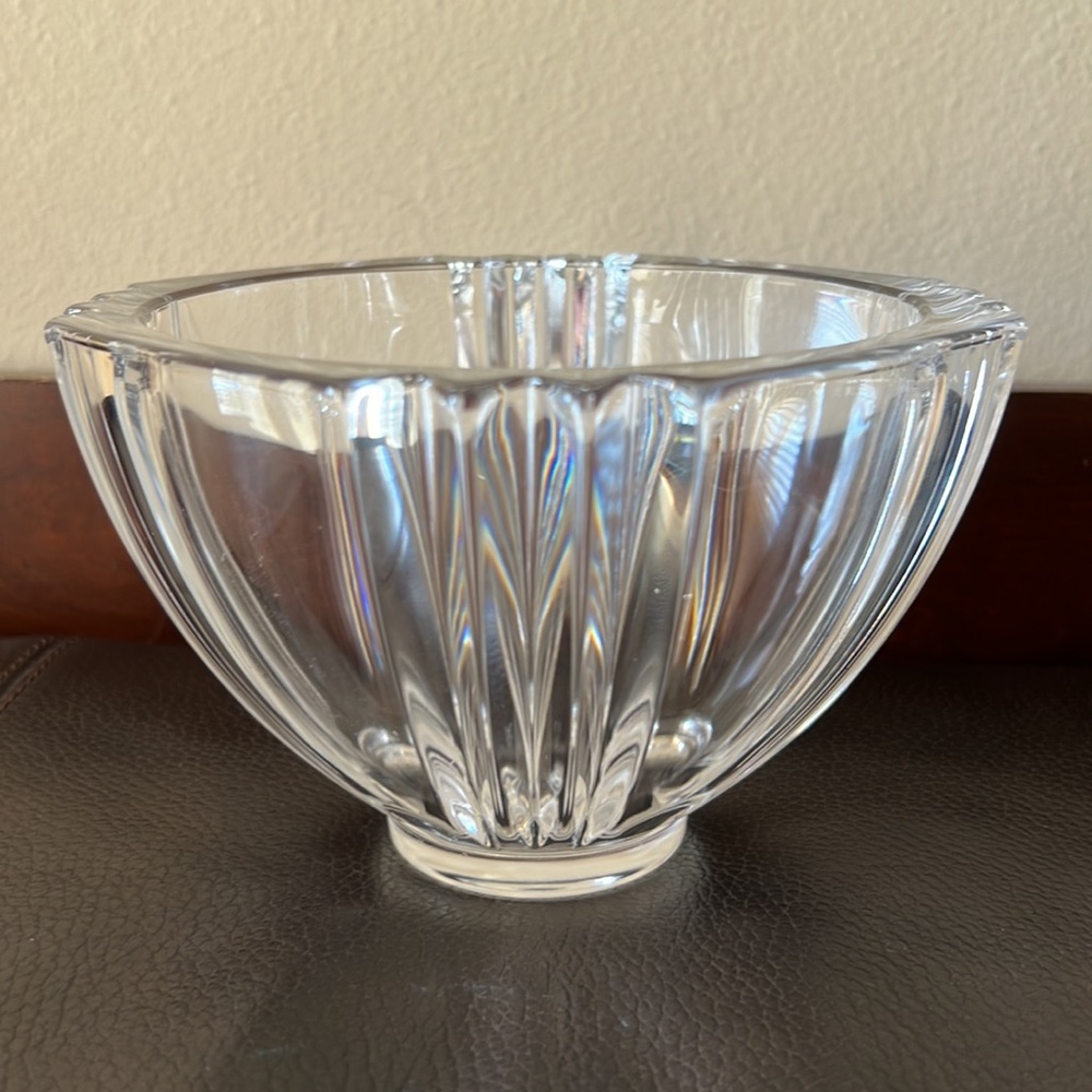 Mikasa Crystal Candy Dish Bowl